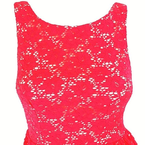 Modcloth Roses Lace Sleeveless Skater Dress NEW - Picture 6 of 8